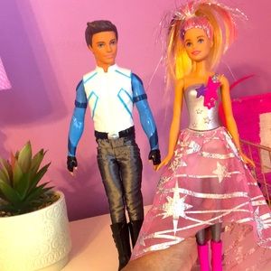 Barbie Starlight Adventure Gown Doll with Prince Galaxy Doll